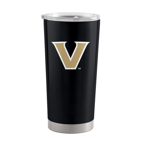 Vanderbilt 20oz Gameday stainless steel tumbler with team logo, durable drinkware for hot or cold beverages.
