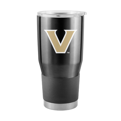Vanderbilt 30oz Gameday stainless steel tumbler with team logo, durable drinkware for fans and outdoor use.
