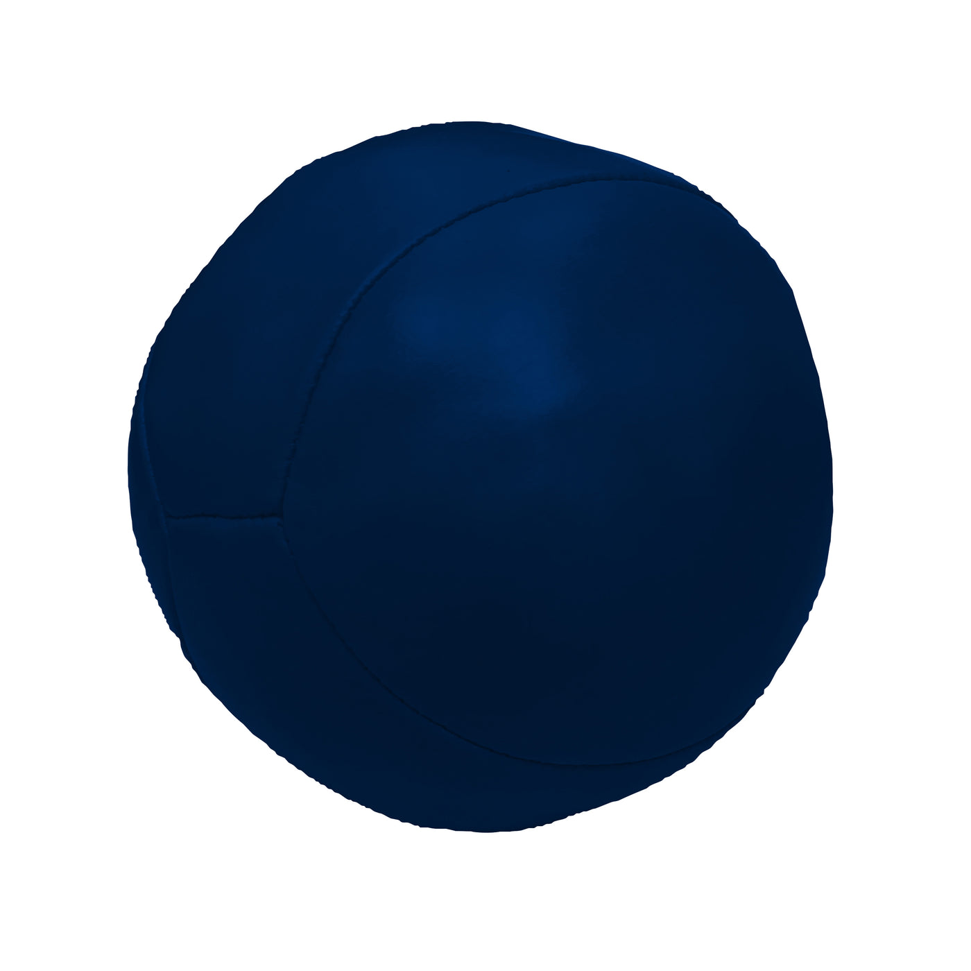 Plain Navy 4in Micro Soft Basketball