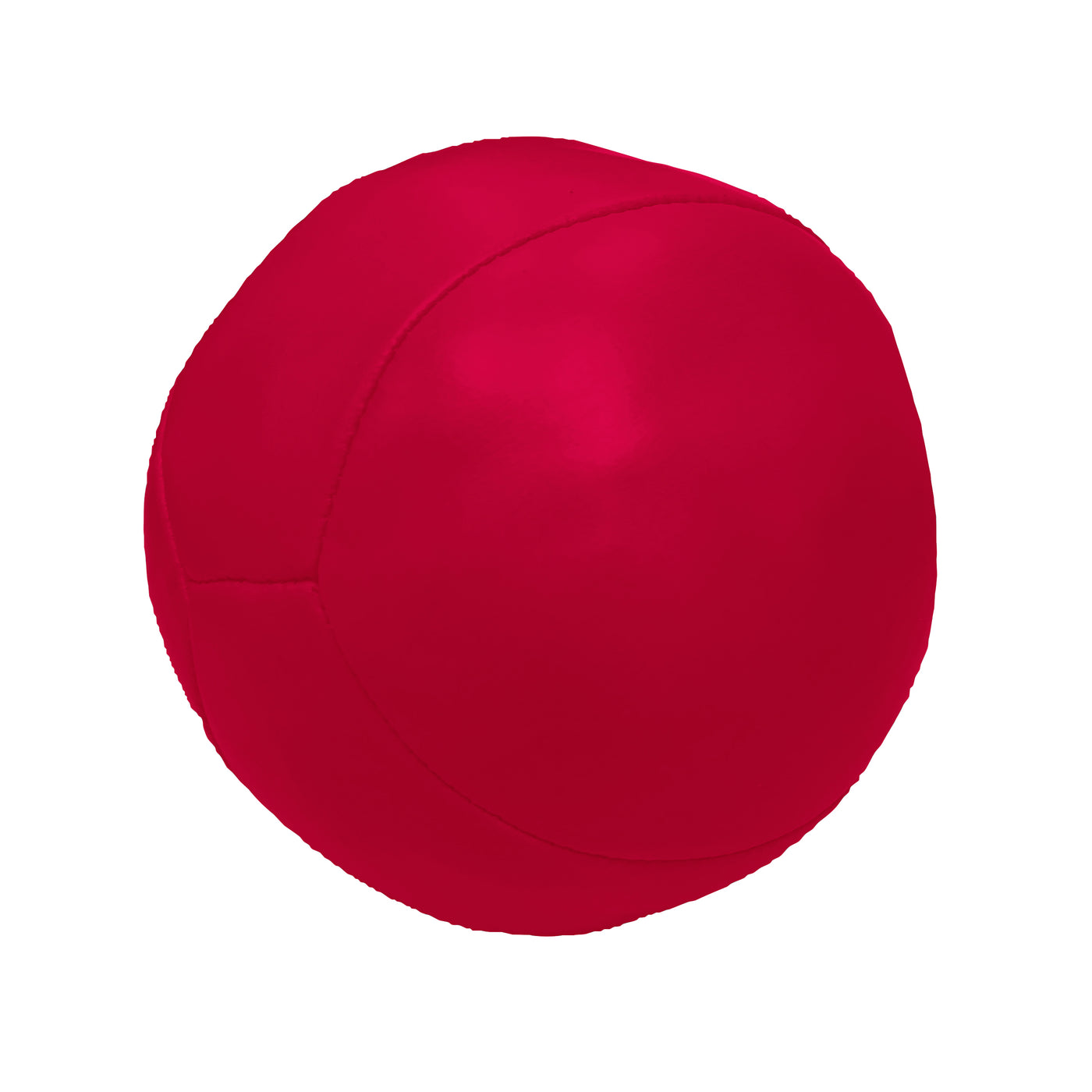Plain Red 4in Micro Soft Basketball