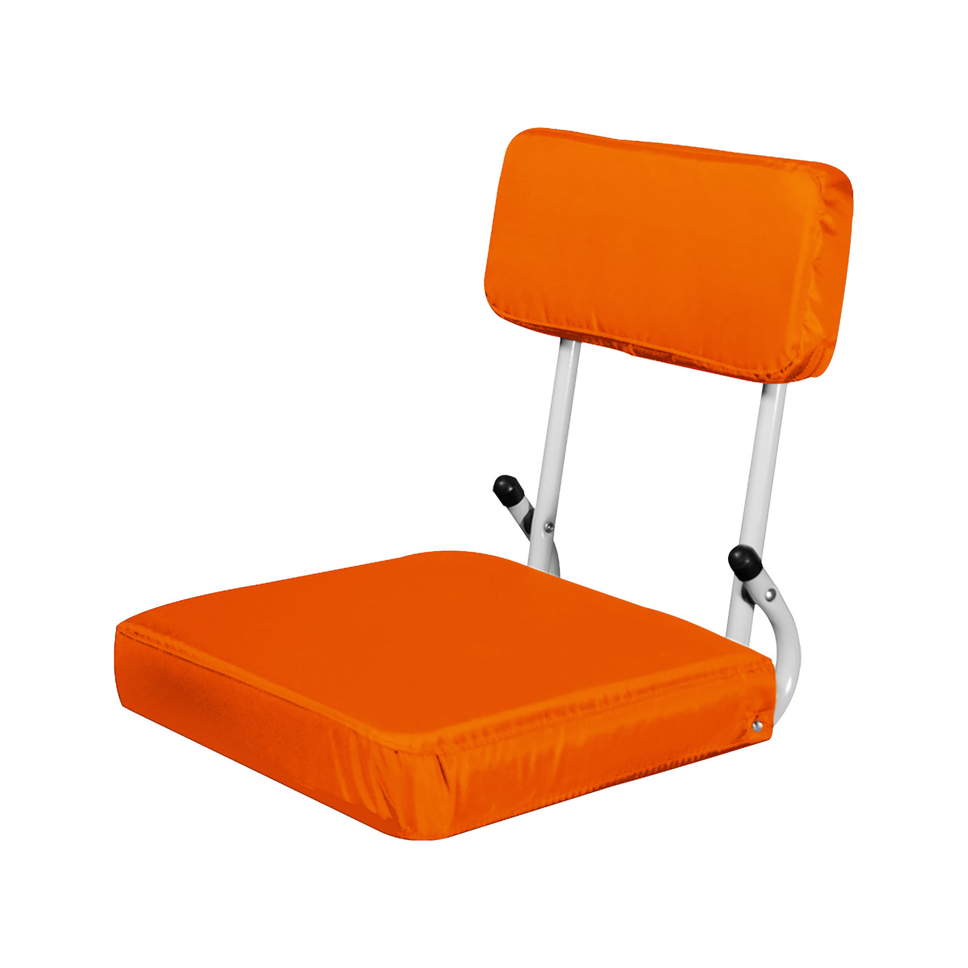 Plain Orange Hard Back Stadium Seat
