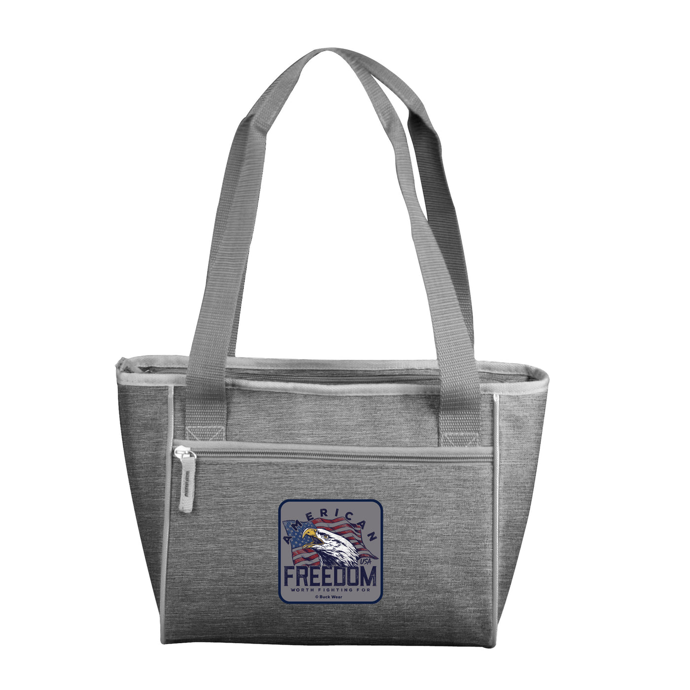 Eagle Worth Fighting For 16 Can Cooler Tote