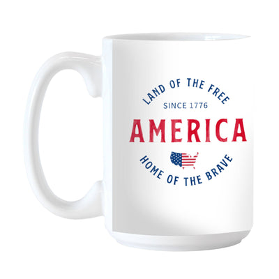 Land of The Free 15oz Sublimated Mug - Logo Brands