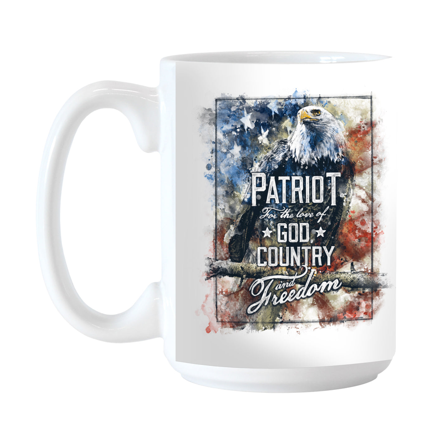Patriot Eagle 15oz Sublimated Mug