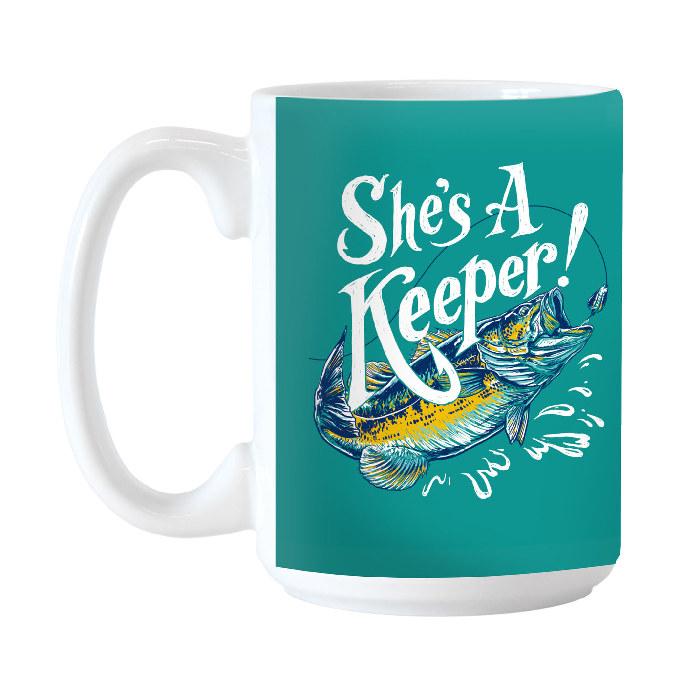 Shes A Keeper 15oz Sublimated Mug