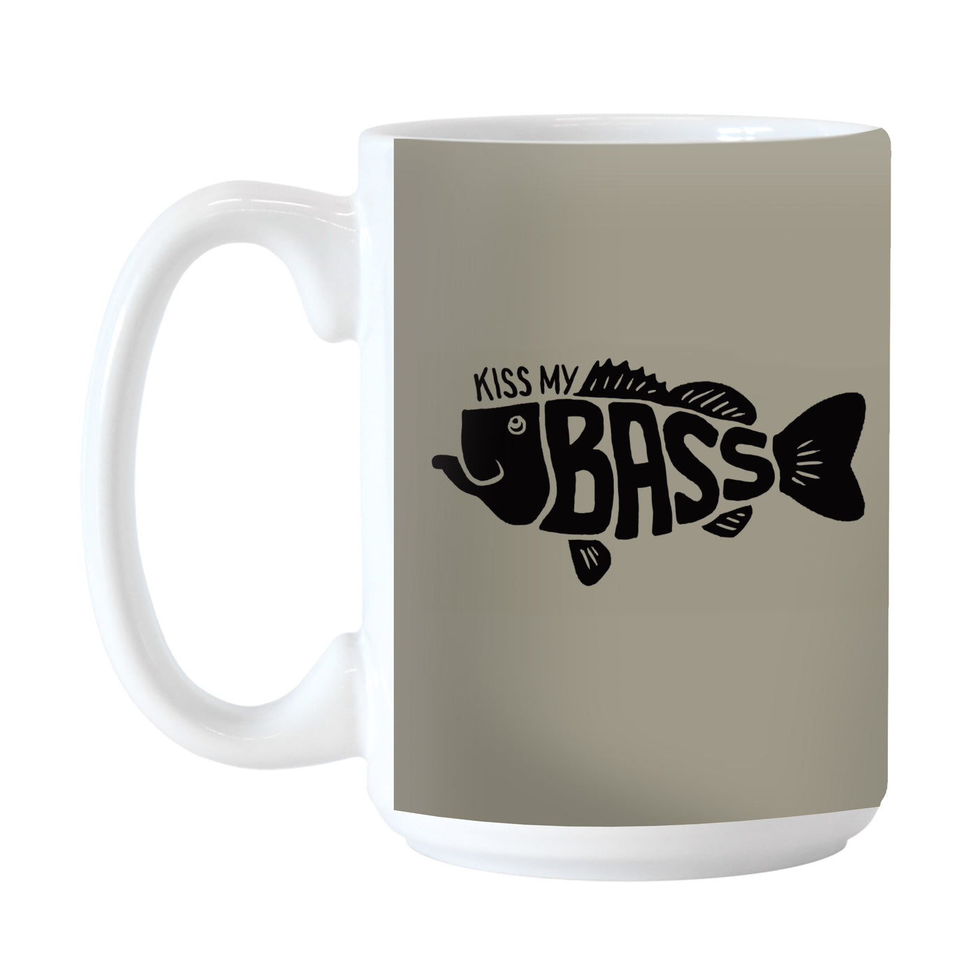 Kiss My Bass 15oz Sublimated Mug