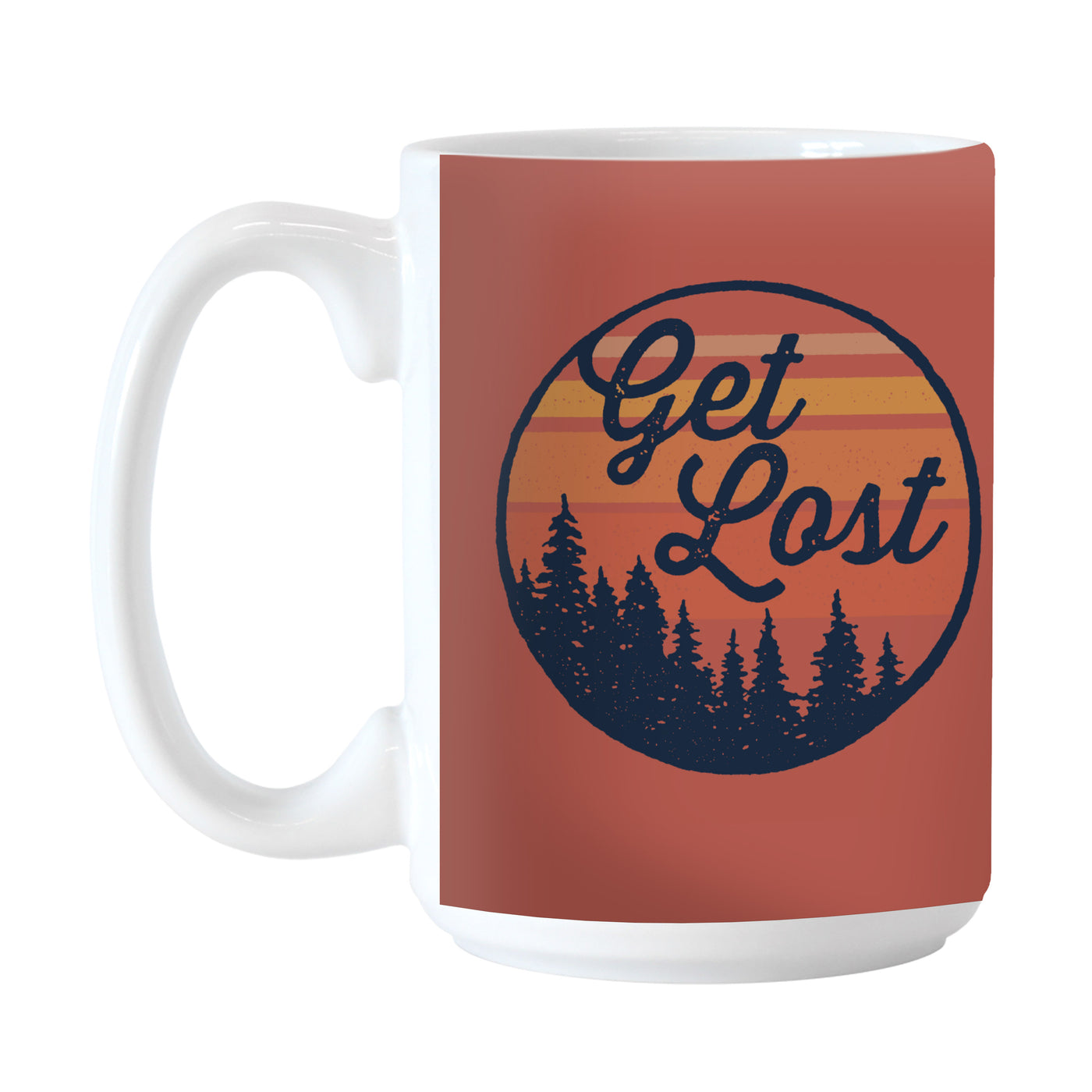 Get Lost 15oz Sublimated Mug