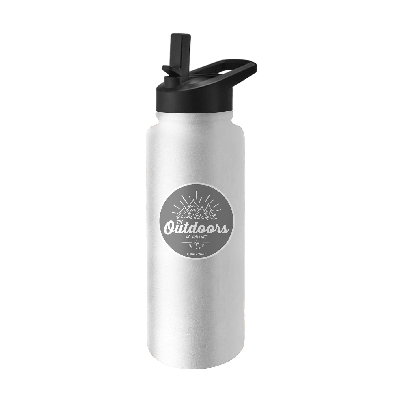 Outdoors Is Calling 34oz Quencher Bottle