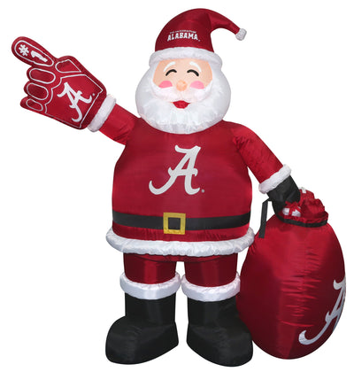 Alabama Santa Claus Yard Inflatable - Logo Brands