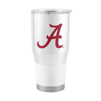 Alabama 30oz White Gameday Stainless Steel Tumbler - Logo Brands