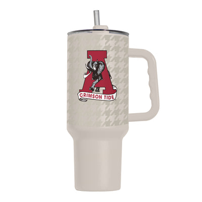 Alabama Sand 40oz Houndstooth Replay Powder Coat Tumbler - Logo Brands