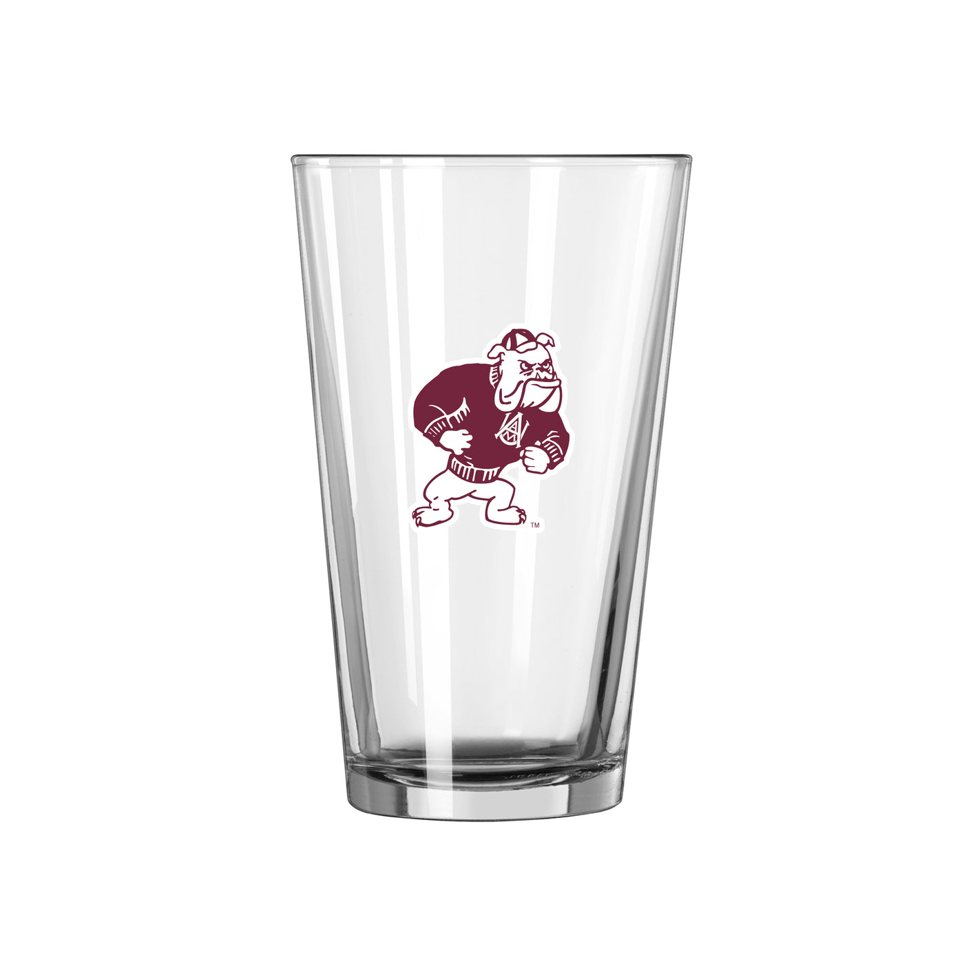 Alabama A&M 16oz Logo Pint Glass