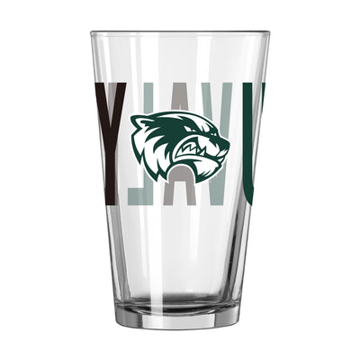 Utah Valley State 16oz Overtime Pint Glass - Logo Brands