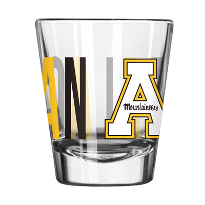 Appalachian State 2oz Overtime Shot Glass - Logo Brands