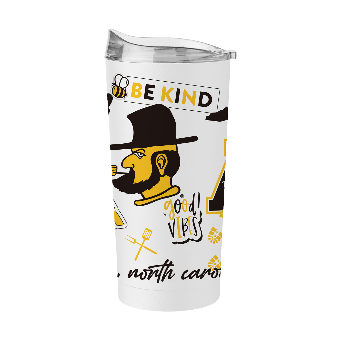 Appalachian State 20oz Native Powder Coat Tumbler - Logo Brands