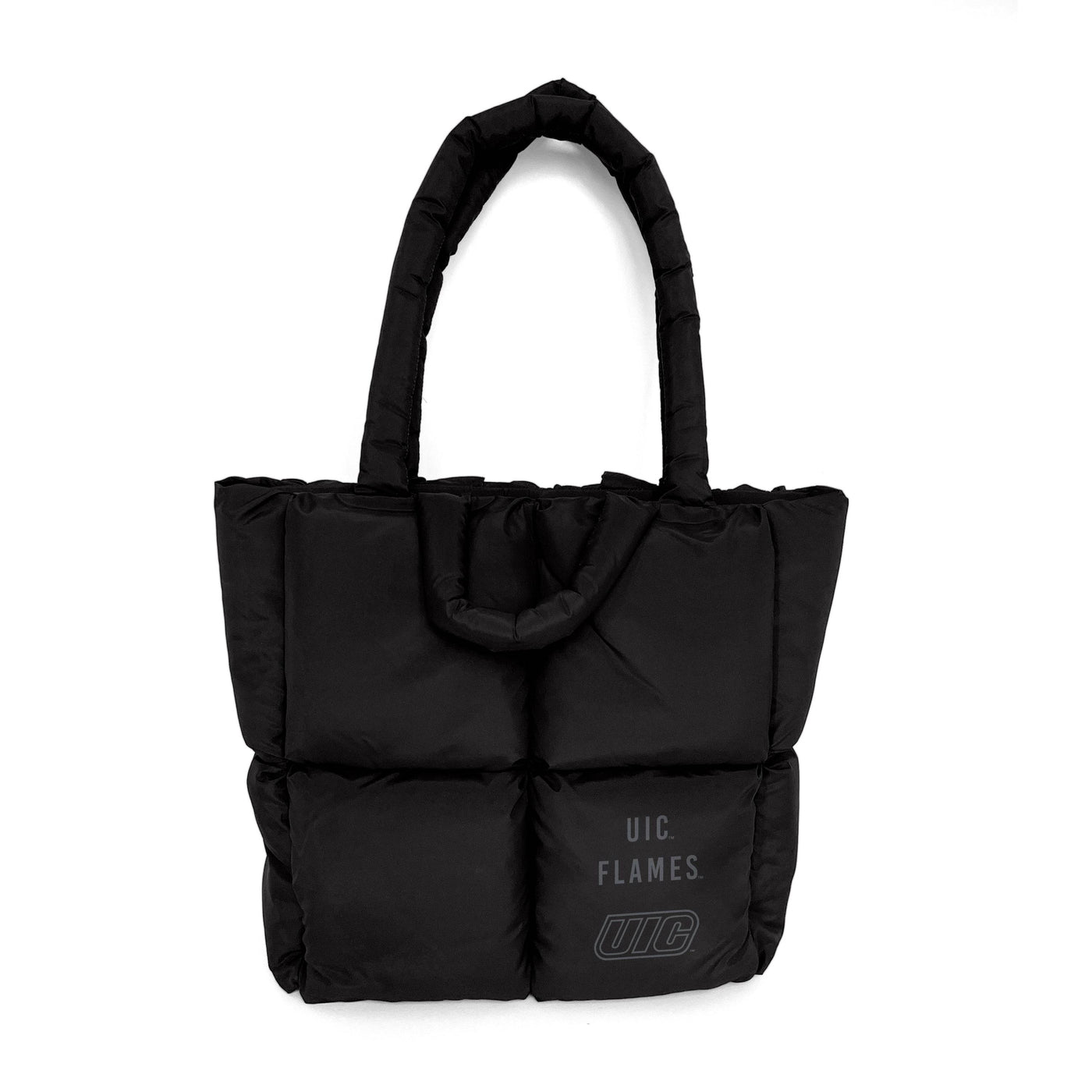 Illinois - Chicago Black Puff Tote - Logo Brands