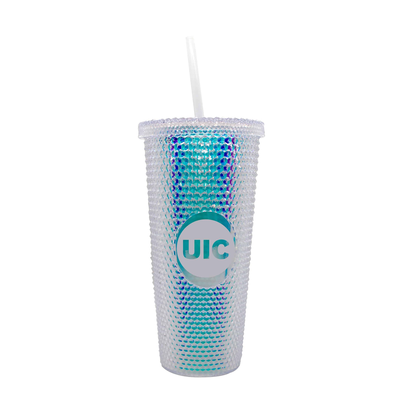 Illinois - Chicago 24oz Iridescent Studded Tumbler - Logo Brands