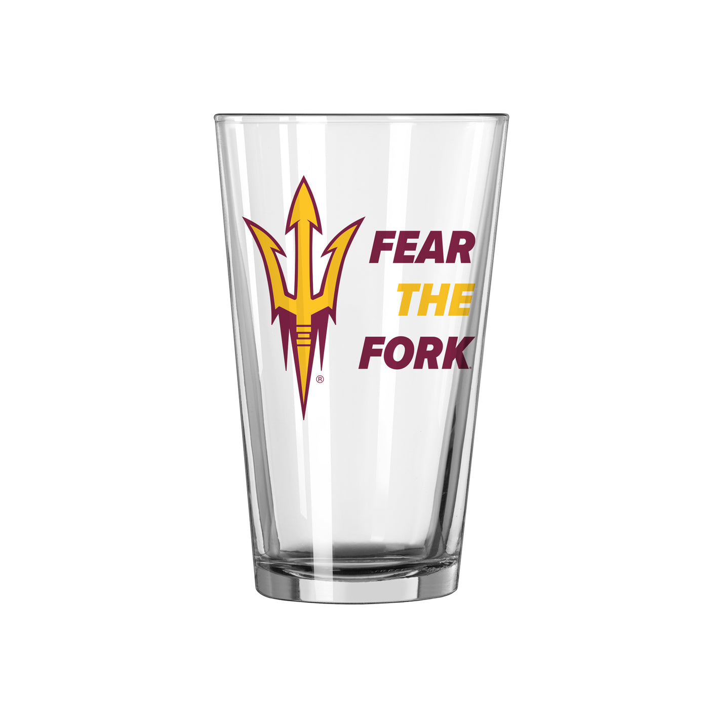 Arizona State 16oz Slogan Pint Glass