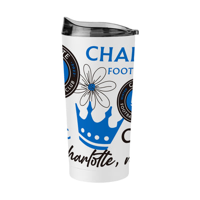 Charlotte FC 20oz Native Powder Coat Tumbler