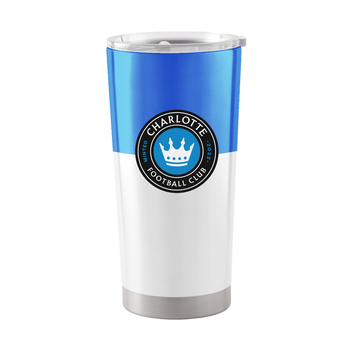 Charlotte FC 20oz Colorblock Stainless Tumbler