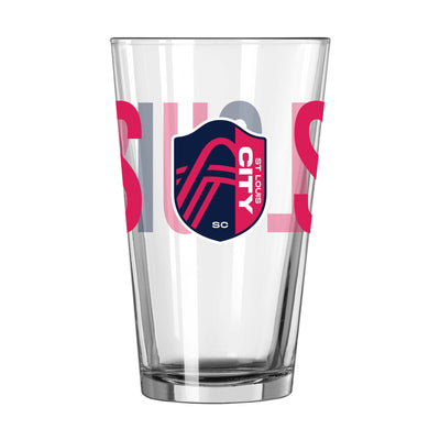 St Louis City SC 16oz Overtime Pint Glass - Logo Brands