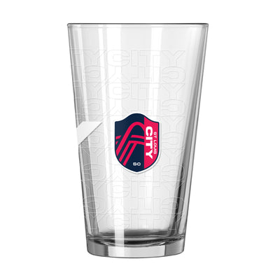 St Louis City SC 16oz Spirit Pint Glass - Logo Brands