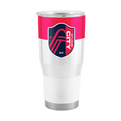 St Louis City SC 30oz Colorblock Stainless Steel Tumbler - Logo Brands