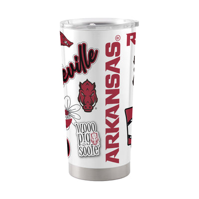 Arkansas 20oz Native Stainless Tumbler - Logo Brands