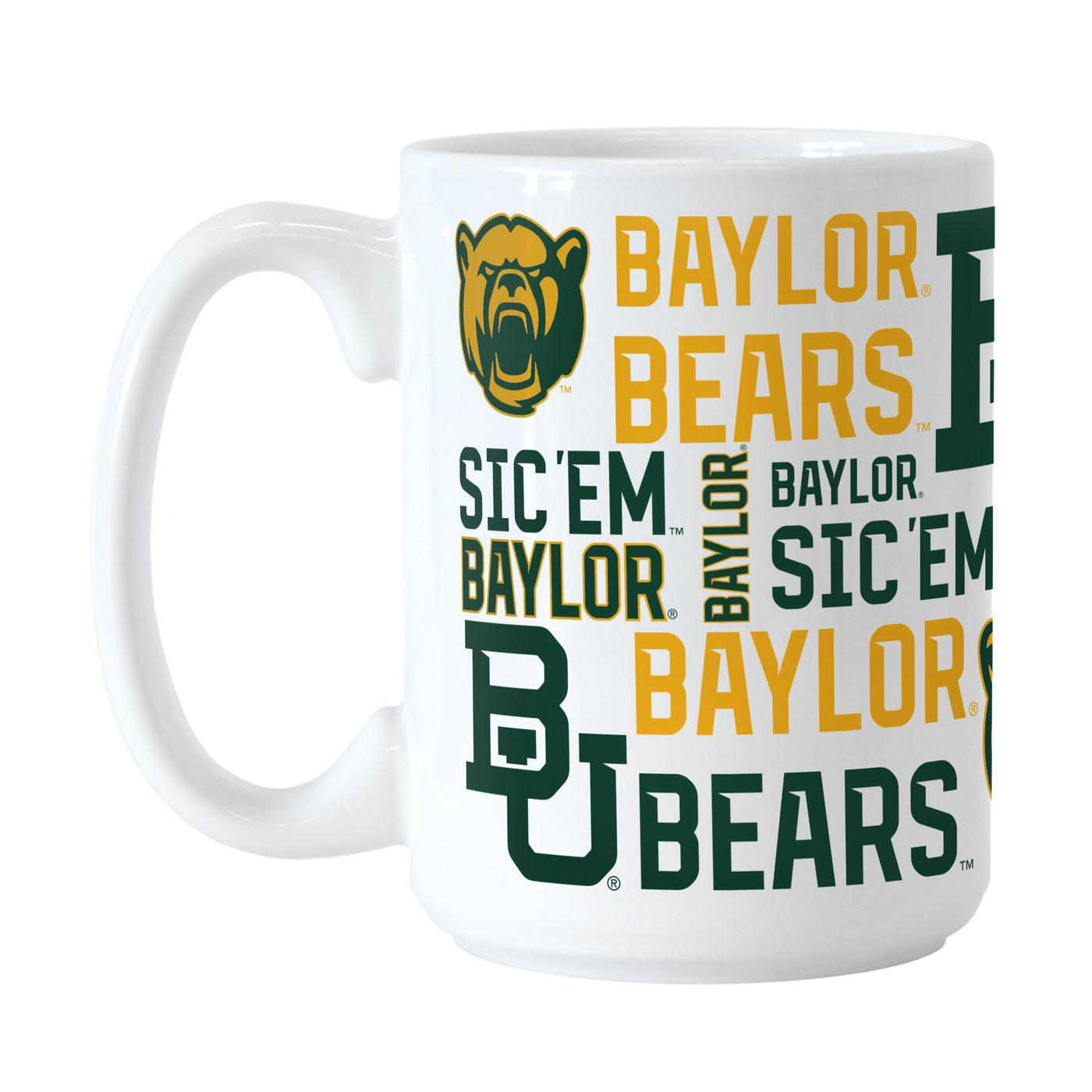 Baylor 15oz Spirit Sublimated Mug - Logo Brands