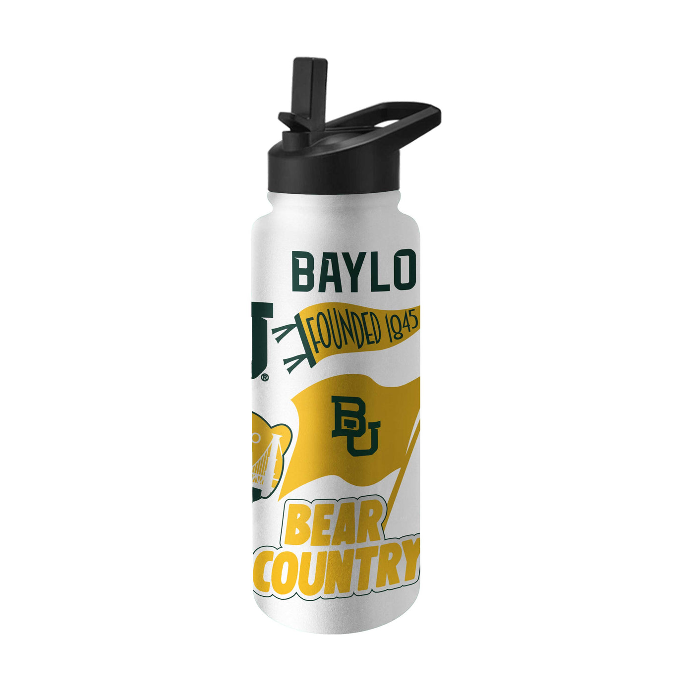 Baylor Bear Country 34oz Native Quencher Bottle - Logo Brands