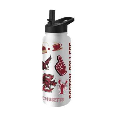 Boston College 34oz Native Quencher Bottle - Logo Brands