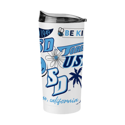 University of San Diego 20oz Native Powder Coat Tumbler - Logo Brands