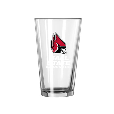 Ball State 16oz Swagger Pint Glass - Logo Brands