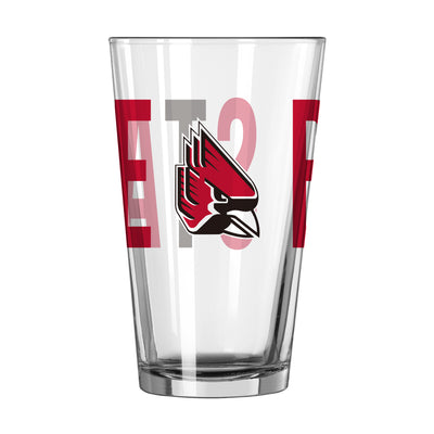 Ball State 16oz Overtime Pint Glass - Logo Brands
