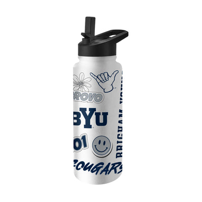 Brigham Young 34oz Native Quencher Bottle - Logo Brands