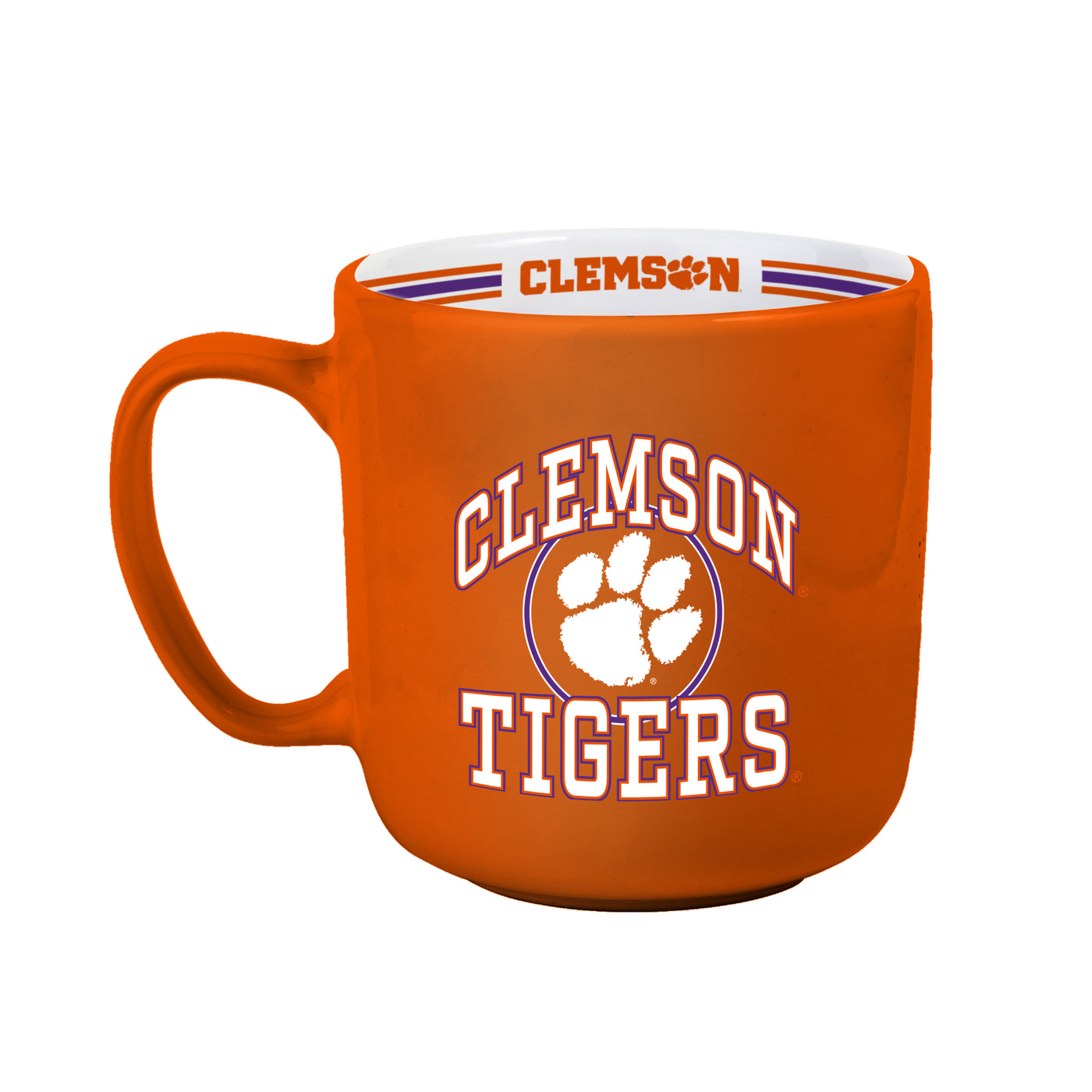 Clemson 15oz Stripe Mug