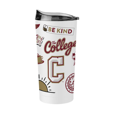 College of Charleston 20oz Native Powder Coat Tumbler - Logo Brands