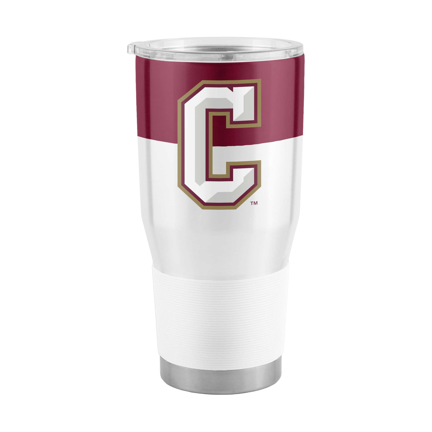 College of Charleston 30oz Colorblock Stainless Steel Tumbler - Logo Brands