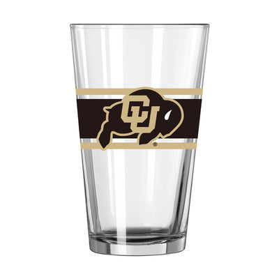 Colorado 16oz Stripe Pint Glass - Logo Brands