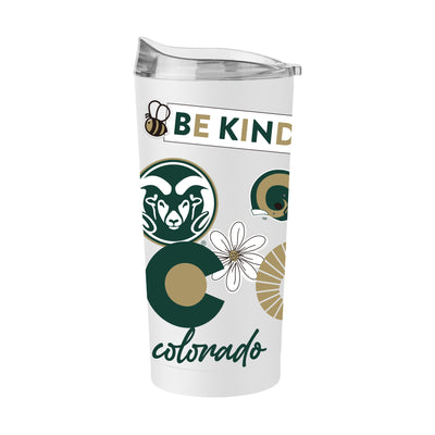 Colorado State 20oz Native Powder Coat Tumbler - Logo Brands