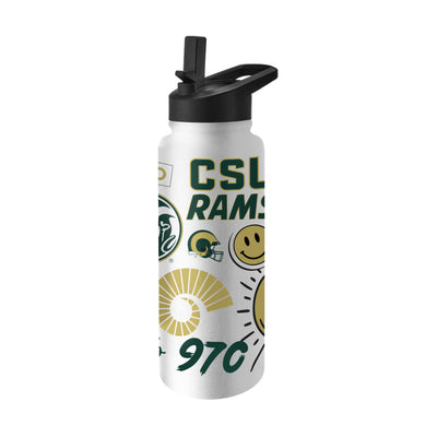 Colorado State 34oz Native Quencher Bottle - Logo Brands