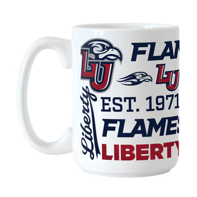 Liberty University 15oz Spirit Sublimated Mug - Logo Brands