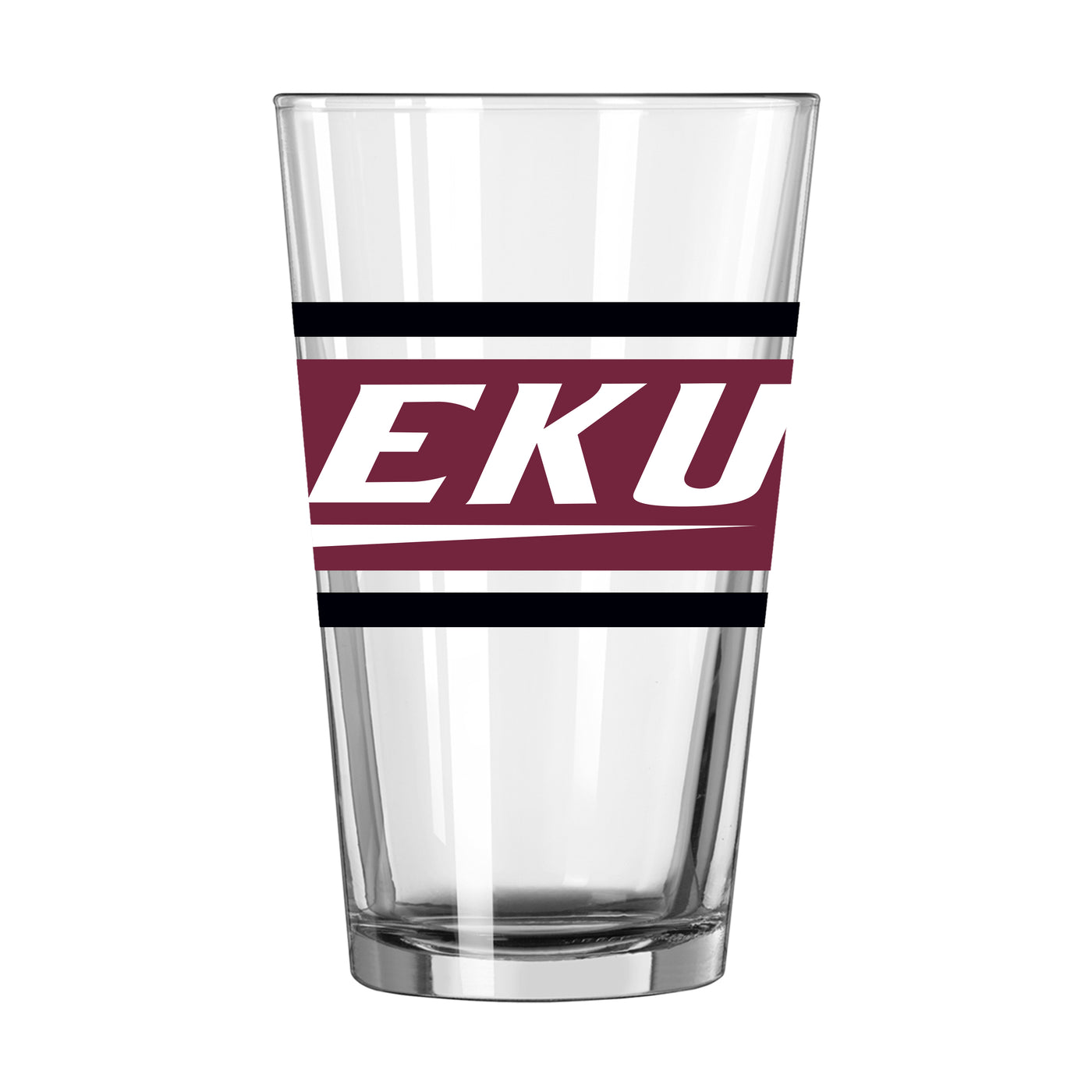Eastern Kentucky 16oz Stripe Pint Glass