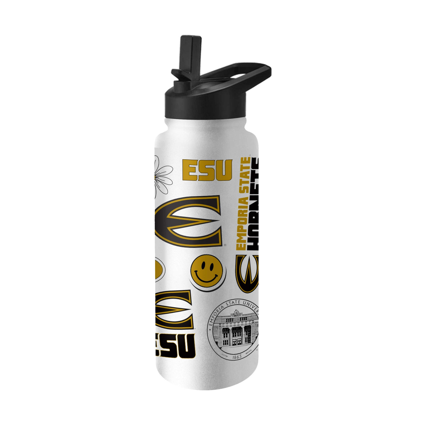 Emporia State 34oz Native Quencher Bottle - Logo Brands