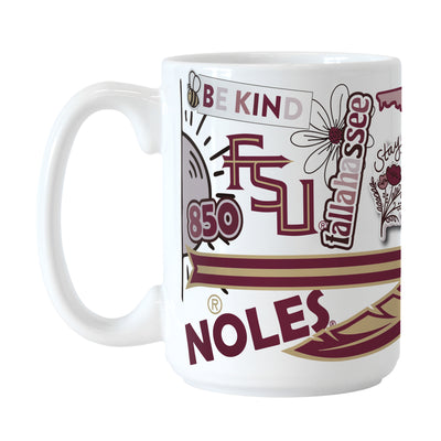 Florida State 15oz Native Sublimated Mug - Logo Brands