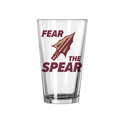 Florida State 16oz Slogan Pint Glass - Logo Brands