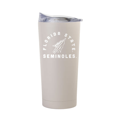 Florida State 20oz Archway Sand Powder Coat Tumbler - Logo Brands