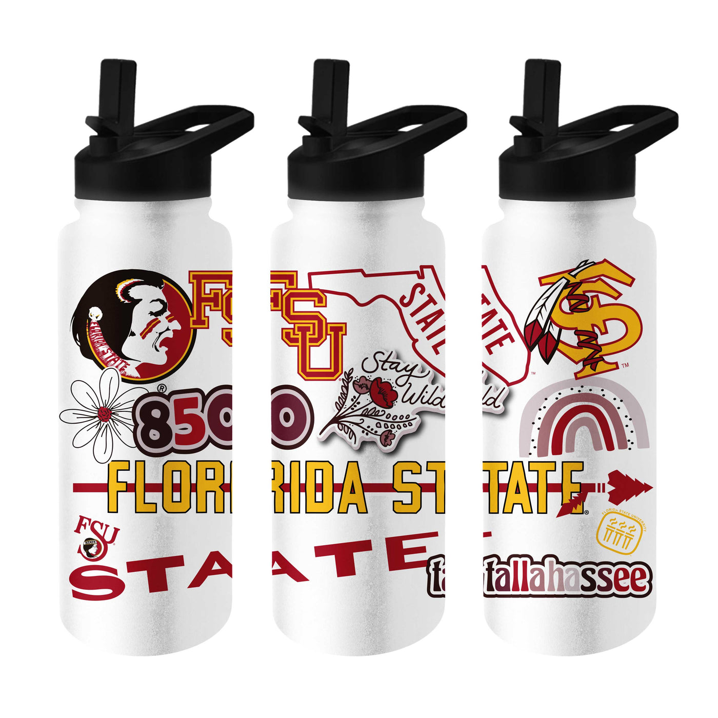 Florida State 34oz Native Quencher Bottle