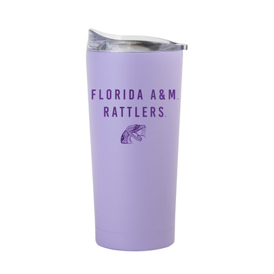 Florida A&M 20oz Tonal Lavender Powder Coat Tumbler - Logo Brands