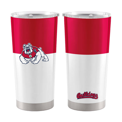 Fresno State 20oz Colorblock Stainless Tumbler - Logo Brands